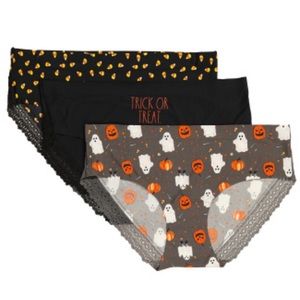 🆕 Rae Dunn Halloween Hipster Panties 3 Pack